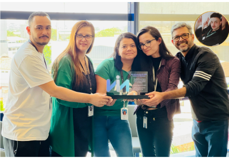 Silas. Joelma, Leticia, Regiane, Marcelo , Marcos Vinicius